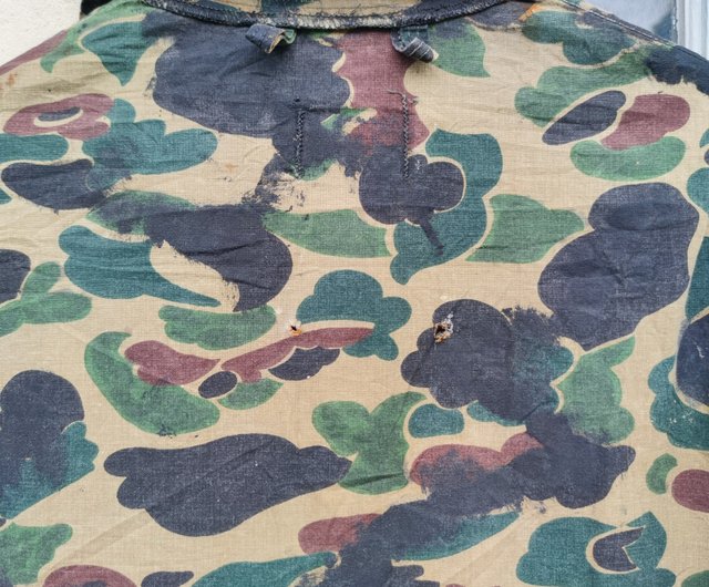 Saftback Vintage Duck Camo Jacket, Size Small