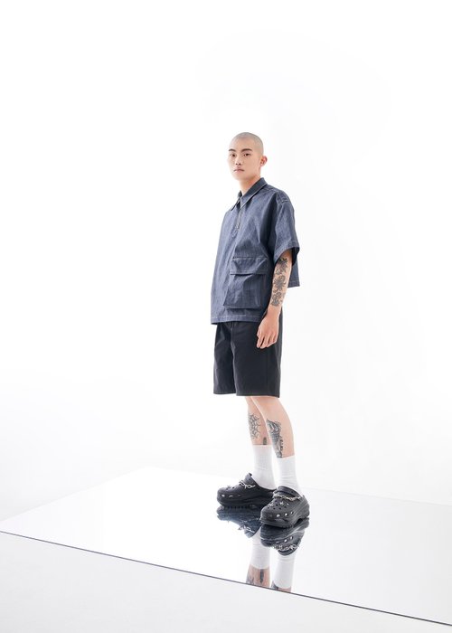 プリーツクロップドパンツ プリーツクロップドパンツ - ショップ the bugLab パンツ ユニ