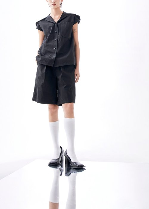 プリーツクロップドパンツ プリーツクロップドパンツ - ショップ the bugLab パンツ ユニ
