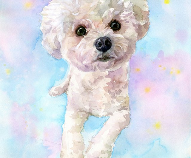 Custom Hand Painted Portrait of Your Pet Portraits From Photos 