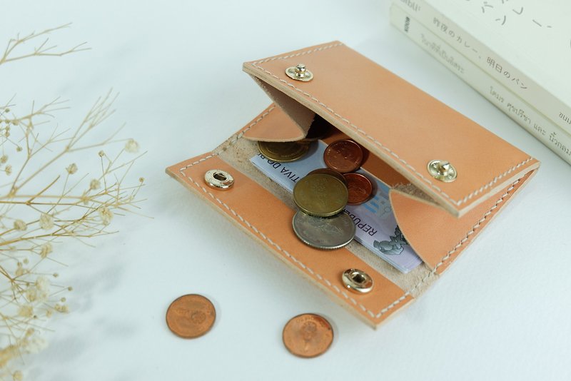 Coin purse with card slots - Wallets - Genuine Leather 