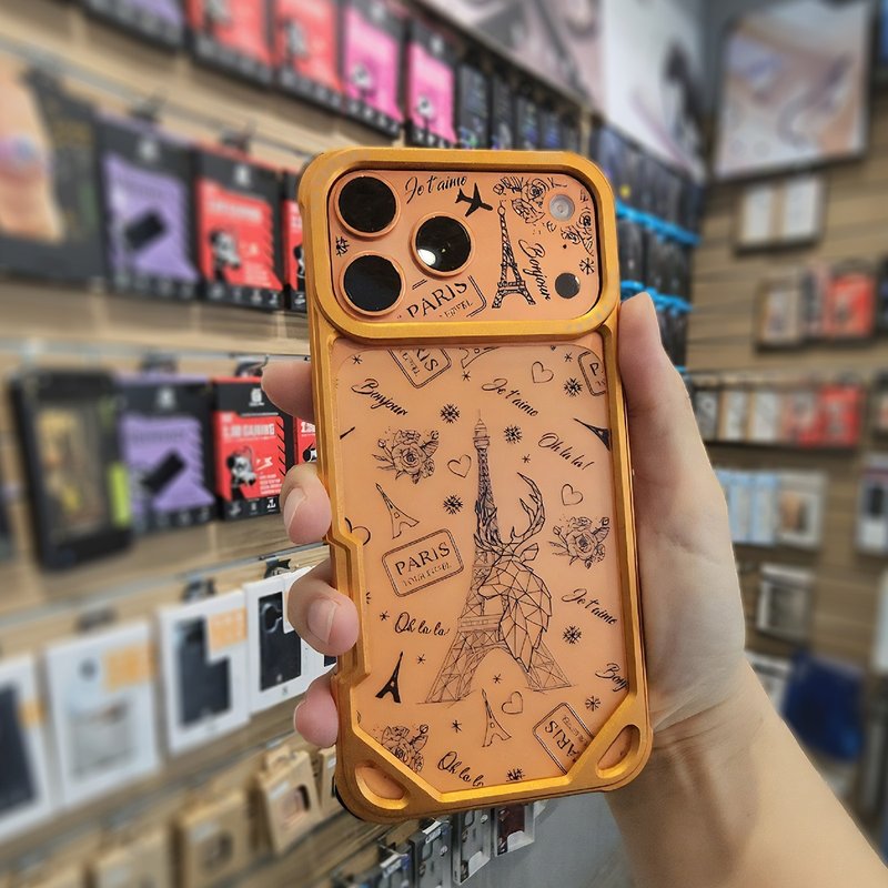 【INS可愛風】彩繪magsafe背貼+彩繪鏡頭底座貼套組 for i17Pro - 平板/電腦保護殼/保護貼 - 塑膠 