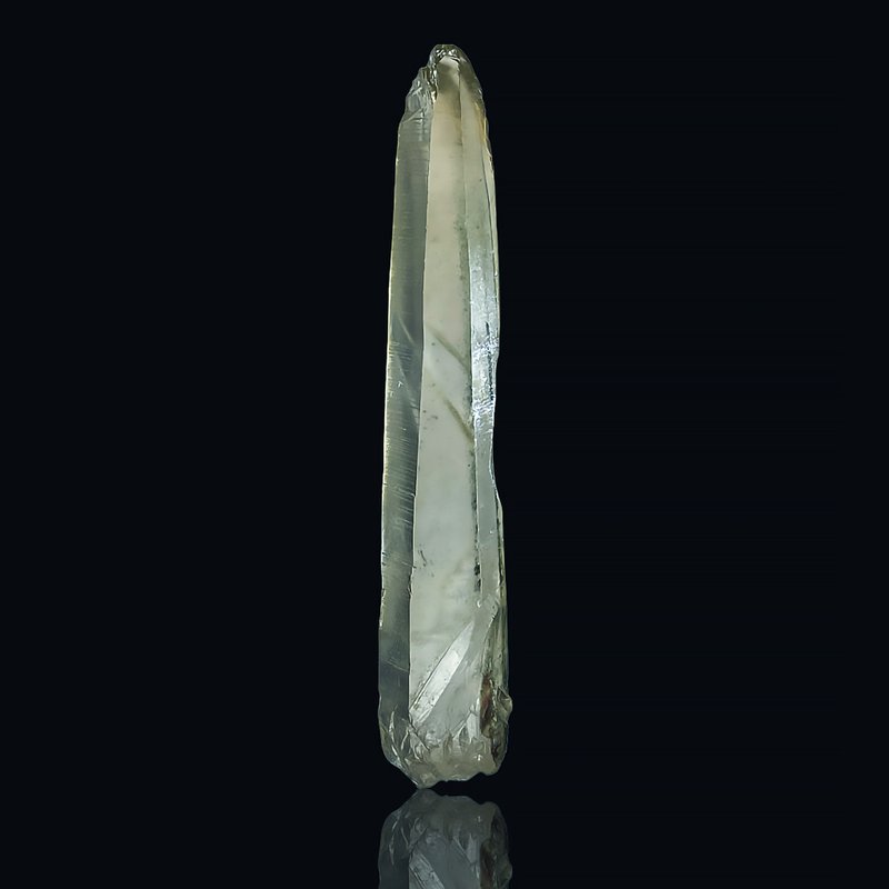 No.12 雷姆利亞水晶 綠幽靈 雷射激光手術刀 大師水晶 阿卡西記錄 - 擺飾/家飾品 - 水晶 透明