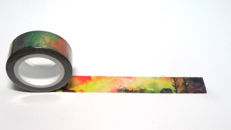 | Paper Tape | Various watercolor advertising paper tape - Washi Tape - Other Materials 