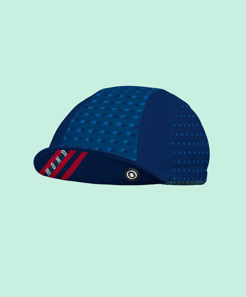 TT cap-red and blue - หมวก - เส้นใยสังเคราะห์ 