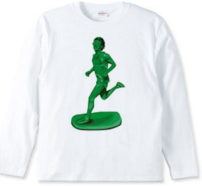 Green run - Women's T-Shirts - Other Materials White