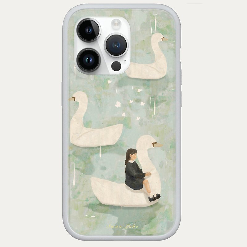 Swan Lake_Rhino Shield Phone Case - Phone Cases - Plastic 
