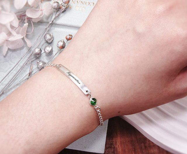 Wish sterling silver on sale bracelets