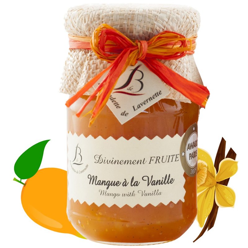 #9 B de L Bronze: French Top Jam with Mango Herb Sauce - แยม/ครีมทาขนมปัง - แก้ว 