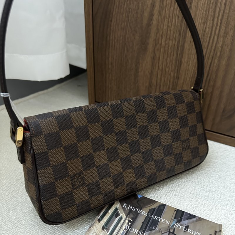 LOUIS VUITTON 路易威登 Damier 半肩手提包 - 手提包/手提袋 - 真皮 咖啡色