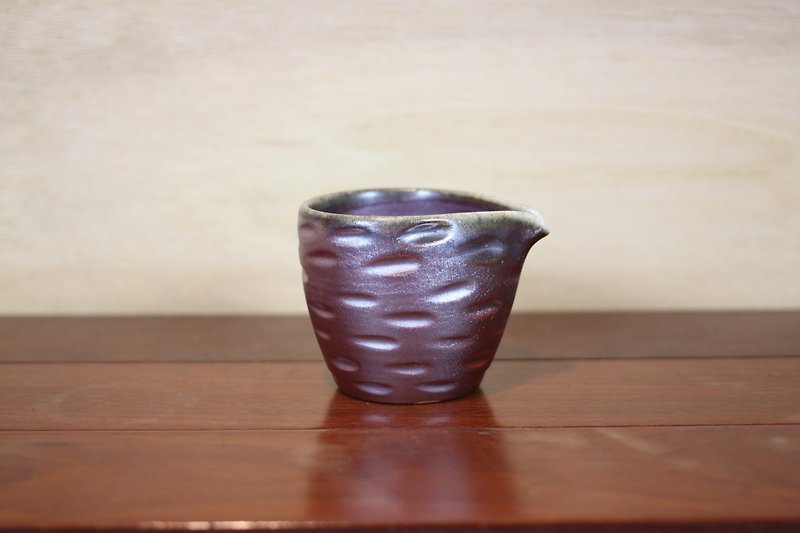[Graduation Appreciation Ceremony] Small cutting pattern wood-fired tea sea fair cup Ye Minxiang handmade