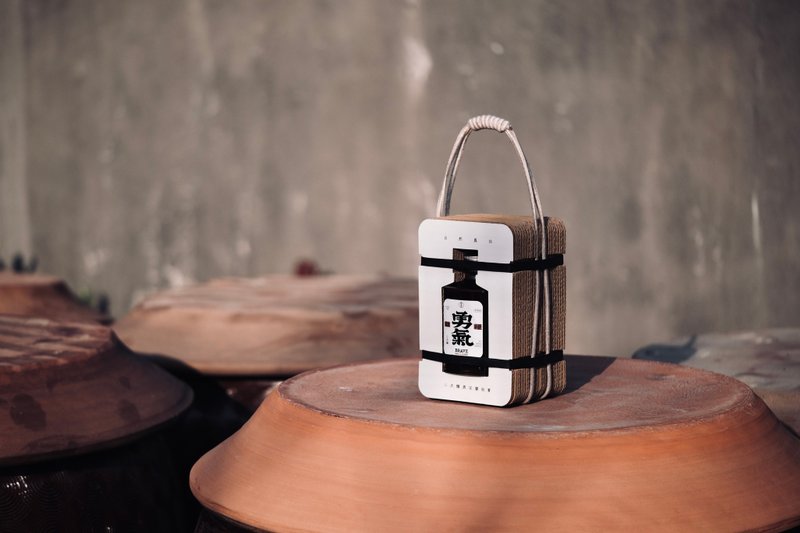 Courage Grains Second Brewing Sustainable Gift Box - เครื่องปรุงรส - แก้ว ขาว