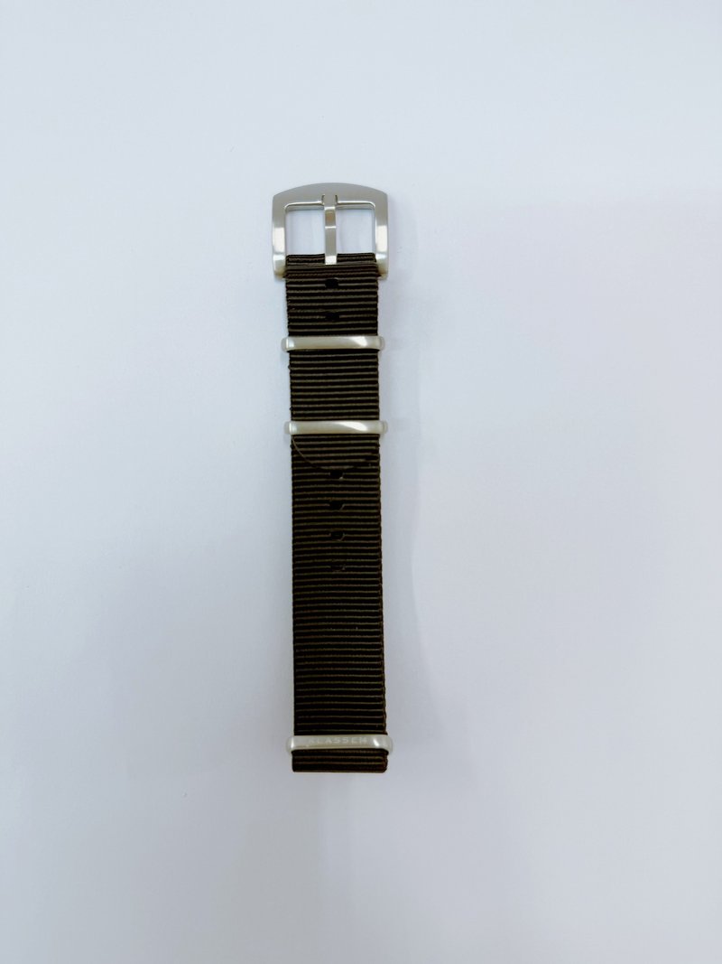 Klasse14 x Topbananax Mooma Mooni Beige Black Strap 17mm/20m - 錶帶 - 其他材質 