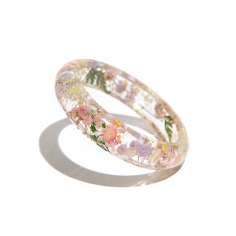 Bridesmaid Series [color bouquet] - Cloris Gift eternal flower bracelet - Bracelets - Plants & Flowers Multicolor