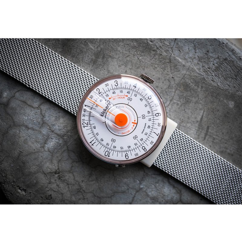 KLOK-08-D2 Orange Shaft + Milan Strap_Add a lot and get a free original bracelet - Men's & Unisex Watches - Other Materials Orange