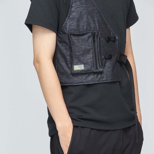 ネイビー　ワンショルダーベスト ネイビー ワンショルダーベスト