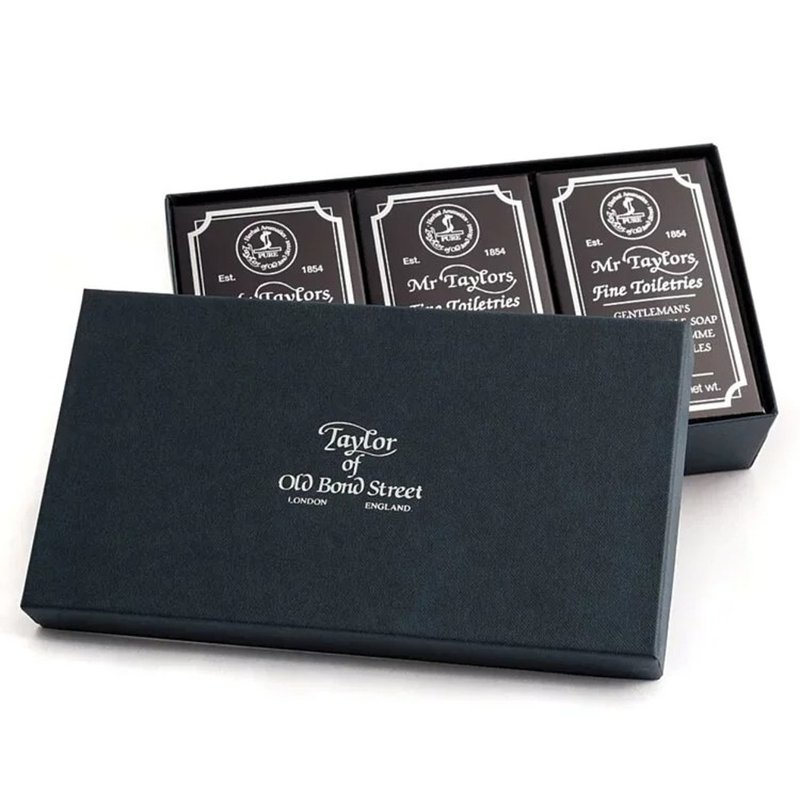 Taylor of Old Bond Street 泰勒秘傳 香氛皂 香水沐浴皂 3入禮盒 - 肥皂/手工皂 - 其他材質 