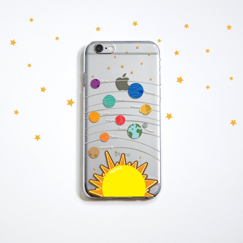 The Beautiful universe pattern phone case, for iPhone, Samsung - เคส/ซองมือถือ - ยาง หลากหลายสี