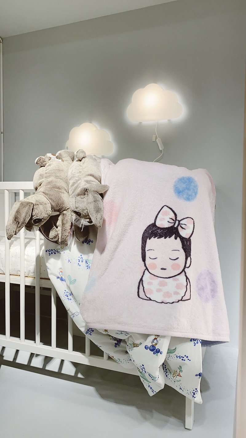 Exclusive ordering area for blankets [customized blankets] Miyue gift birthday gift lunch break blanket - ผ้าห่ม - วัสดุอื่นๆ สึชมพู