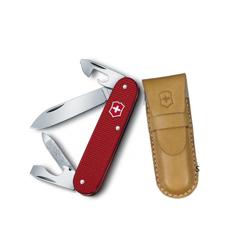 VICTORINOX 瑞士維氏 Alox 8用瑞士刀附刀套/紅 0.2600.L1221 - 露營用品 - 不鏽鋼 紅色