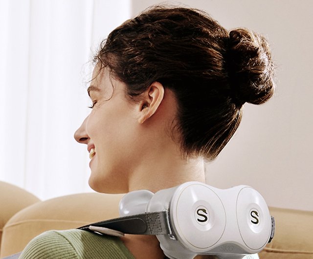 SKG Neck Massager, H7 Shiatsu Neck and Shoulder Massager with Heat for Pain  Relief Deep Tissue, Elec…See more SKG Neck Massager, H7 Shiatsu Neck and
