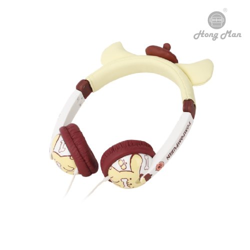 Hong Man SANRIO Kids Headphone Pom Pom Purin