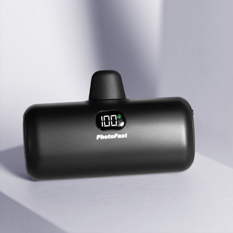 [PD Fast Charge] PhotoFast Lighting Power Pocket Power Supply 5000mAh / Black - ที่ชาร์จ - พลาสติก สีดำ