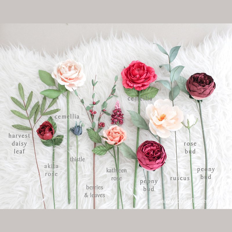 THE BEST DAY | Paper Flower Bridal Bouquet