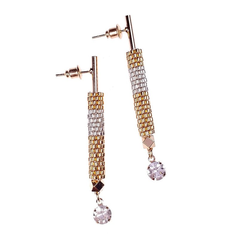 Gold - Lavish Drop Earrings - Earrings & Clip-ons - Other Materials Gold