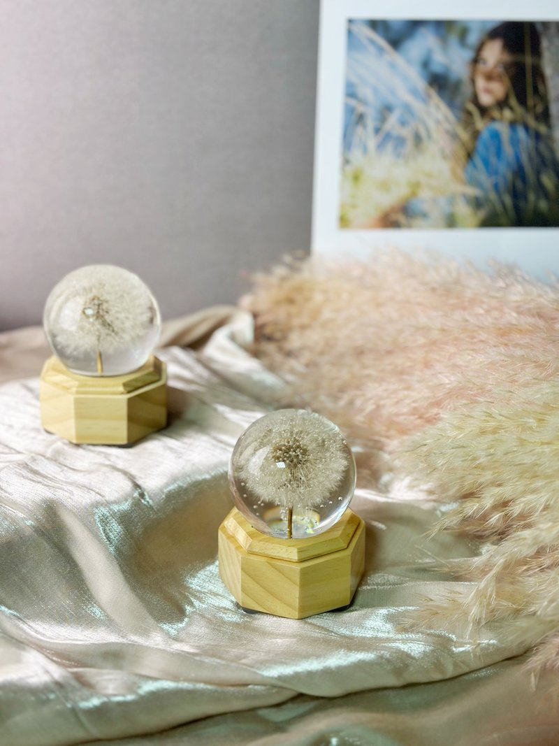KL-蒲公英水晶音樂球 - 擺飾/家飾品 - 其他材質 