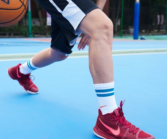 Teal basketball clearance socks