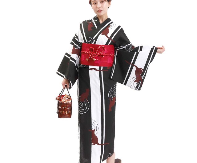 レディース 浴衣 帯 2点セット F サイズ x33-11 yukata