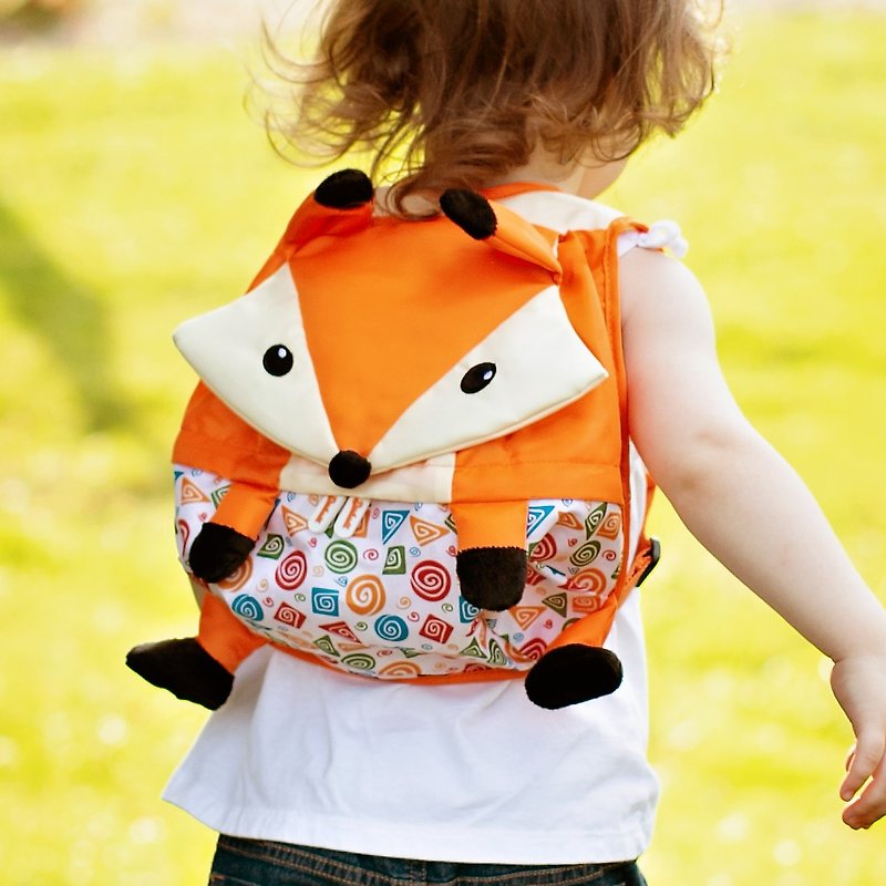 Fox AniPack - กระเป๋าสะพาย - เส้นใยสังเคราะห์ สีส้ม