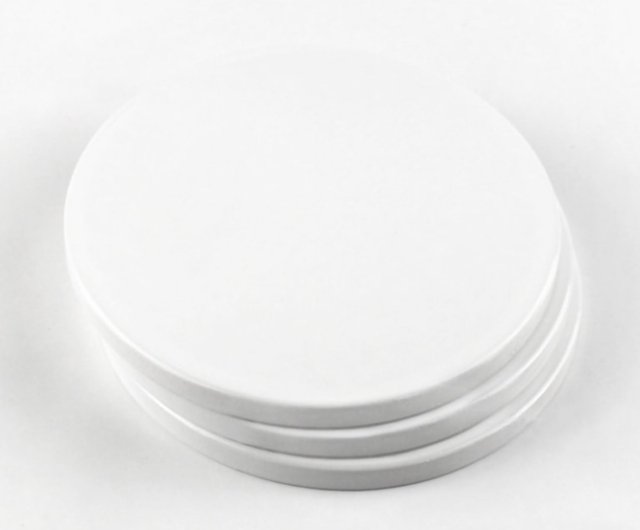 4-piece Coaster Set Sublimation Blank Ceramic Coasters 