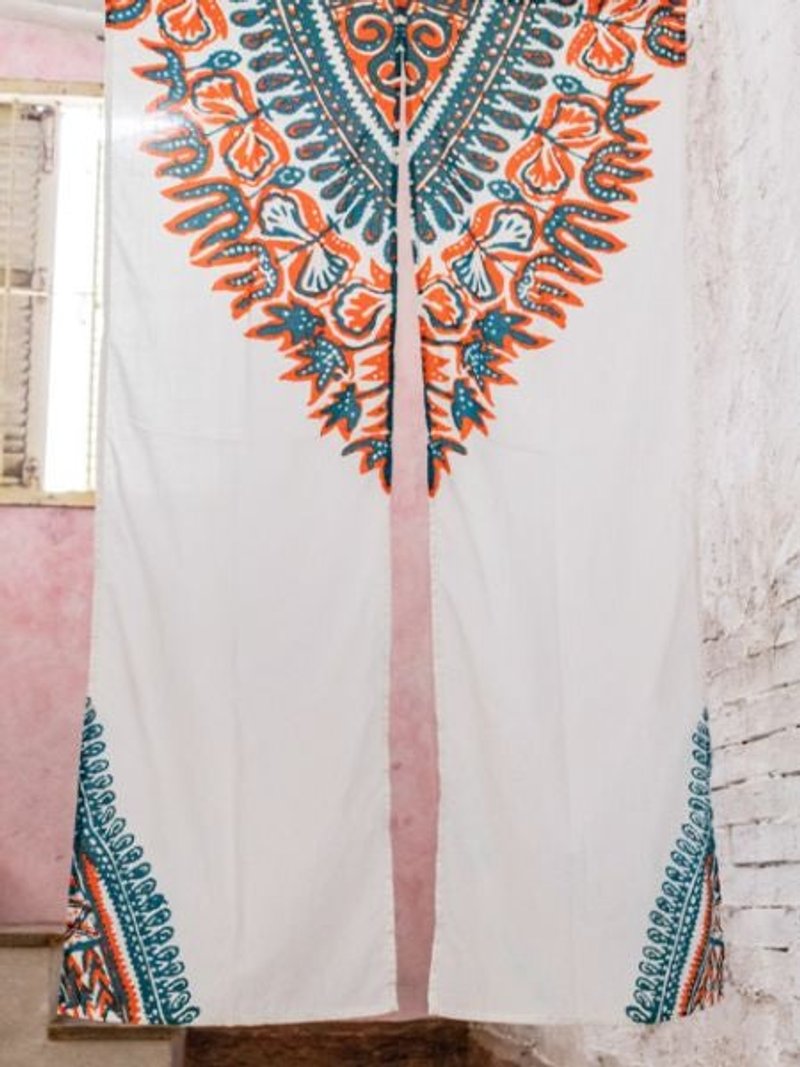 African DASHIKI Pattern Noren Curtain - 門簾/門牌 - 其他材質 