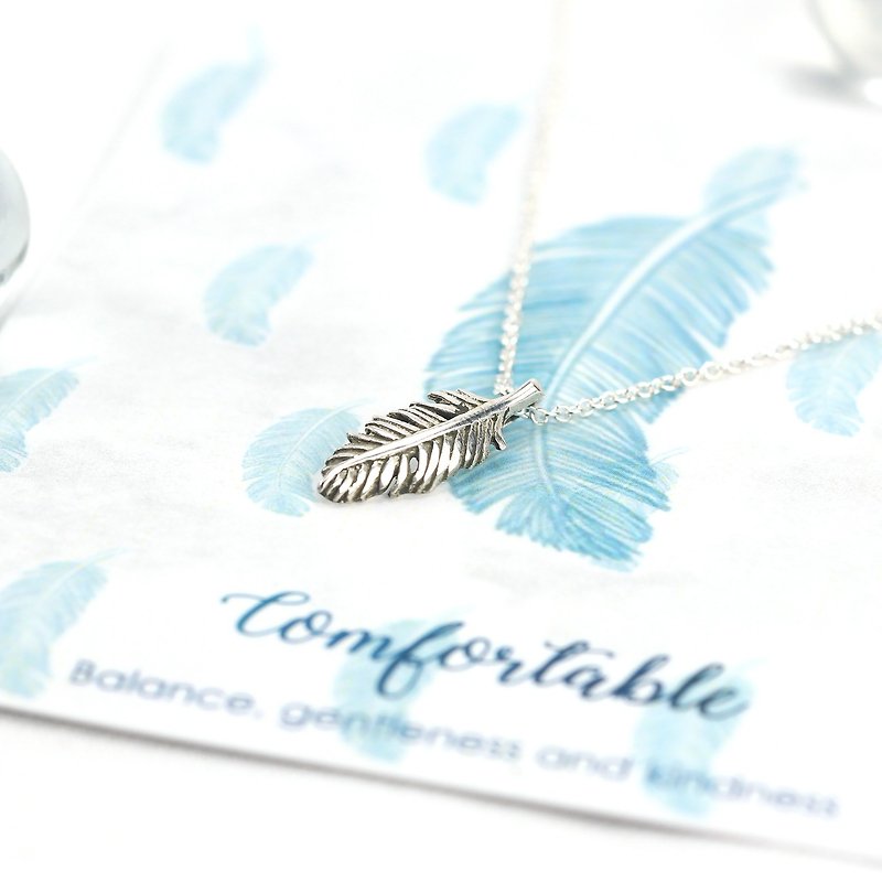 Sterling Silver Necklaces - Comfortable, Have A Nice Day Collection