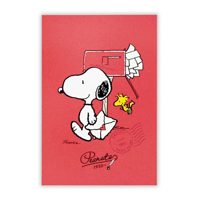 Snoopy&#39;s delivery of love [Hallmark-JP postcard multi-purpose]