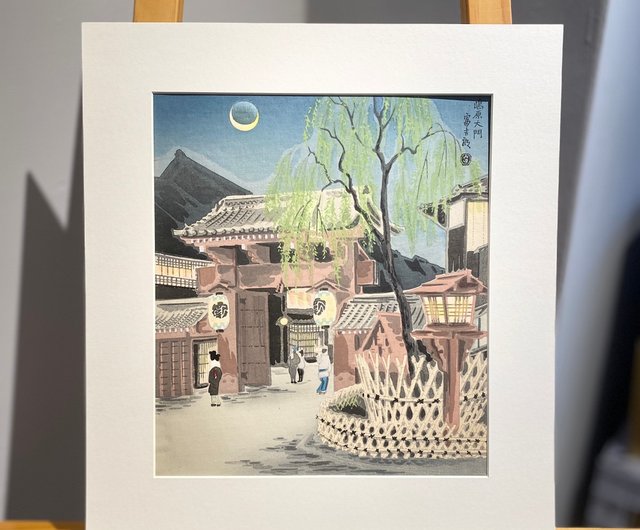 京十二景_島原門 - 徳力富吉郎 - 版画 - ショップ dpstaichung