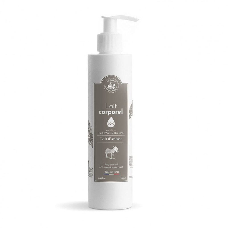 法國馬賽皂之家10%頂級驢奶身體乳液250ml - 身體乳/按摩油 - 其他材質 白色