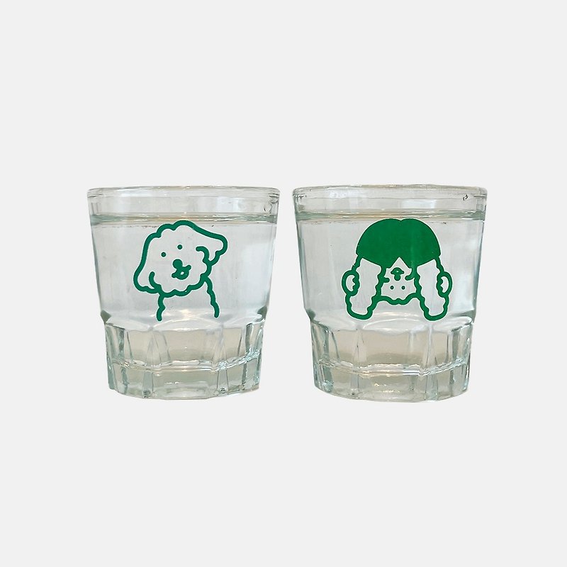 玻璃 杯子 綠色 - Mori Soju Glass (2types)