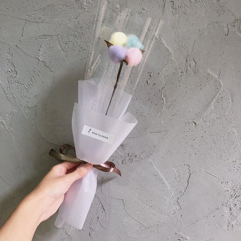Small graduation bouquet [cherish] - small bouquet / dry flower - Dried Flowers & Bouquets - Plants & Flowers White