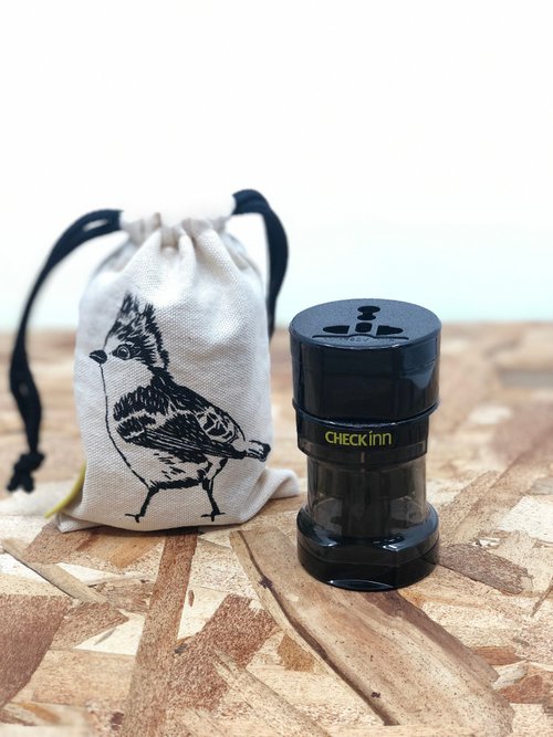 CHECK inn Universal Travel Adapter (Black)
