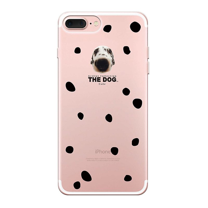 The Dog大頭狗授權-TPU手機殼,AJ18 - 手機殼/手機套 - 矽膠 黑色