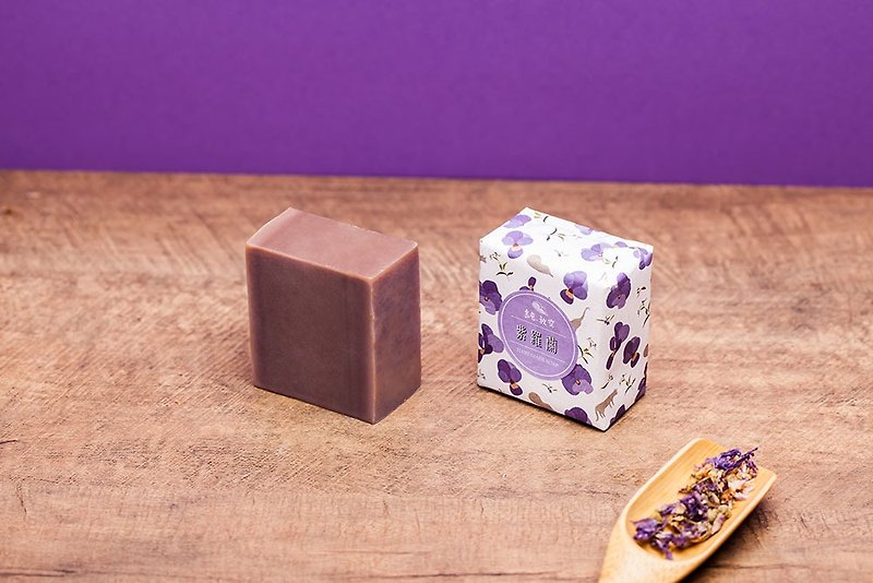 紫羅蘭植萃美顏手工皂 - 沐浴乳/沐浴用品 - 精油 紫色