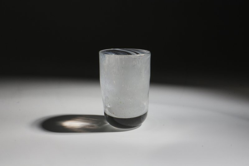 White Jade Sorghum Cup - Cups - Glass White