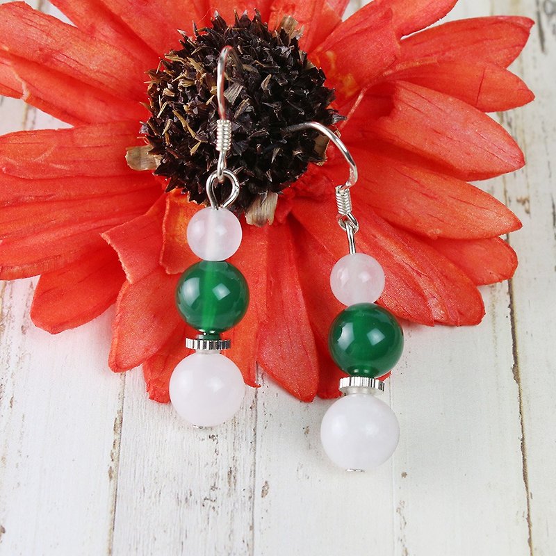 Designer Classic Earrings | Allure Collection | Green Leaf - Earrings & Clip-ons - Jade Green