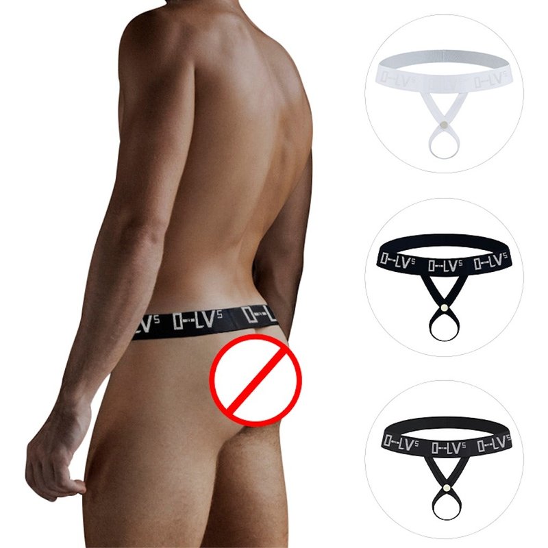 【ADANNU】Men's Briefs Tempting T-Back - ชุดชั้นในผู้ชาย - ไฟเบอร์อื่นๆ 