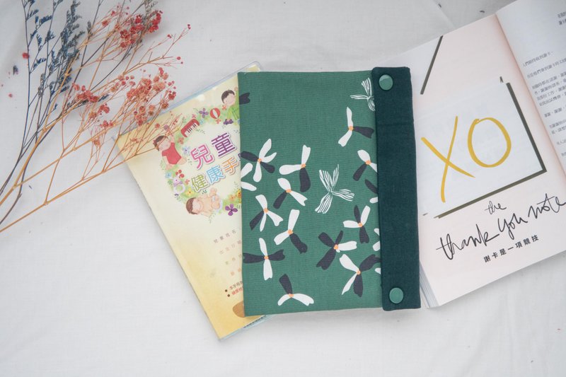 寶寶手冊套 | 媽媽手冊套 | 書衣書套 | 戀空 - 其他 - 棉．麻 綠色