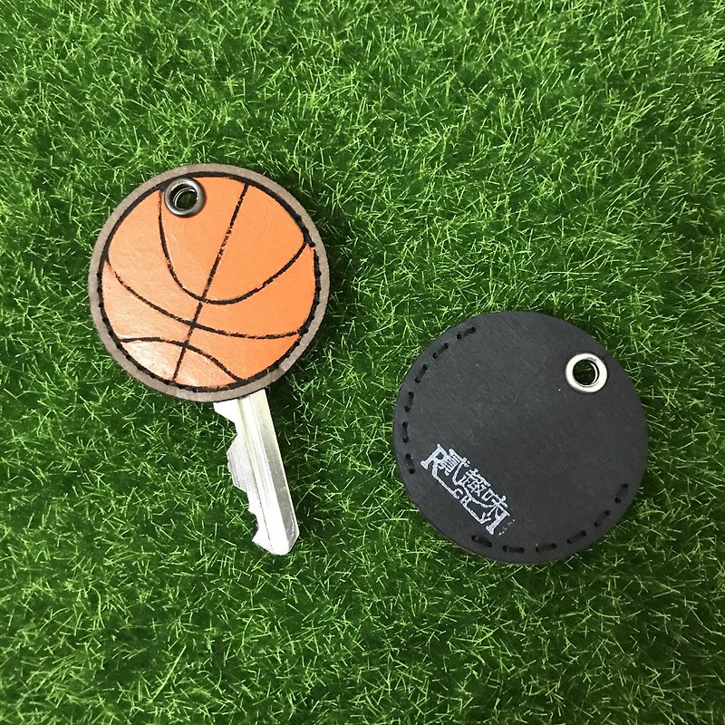 【戲鞋飾】瘋NBA--藍球鑰匙套 - 鑰匙圈/鑰匙包 - 防水材質 橘色
