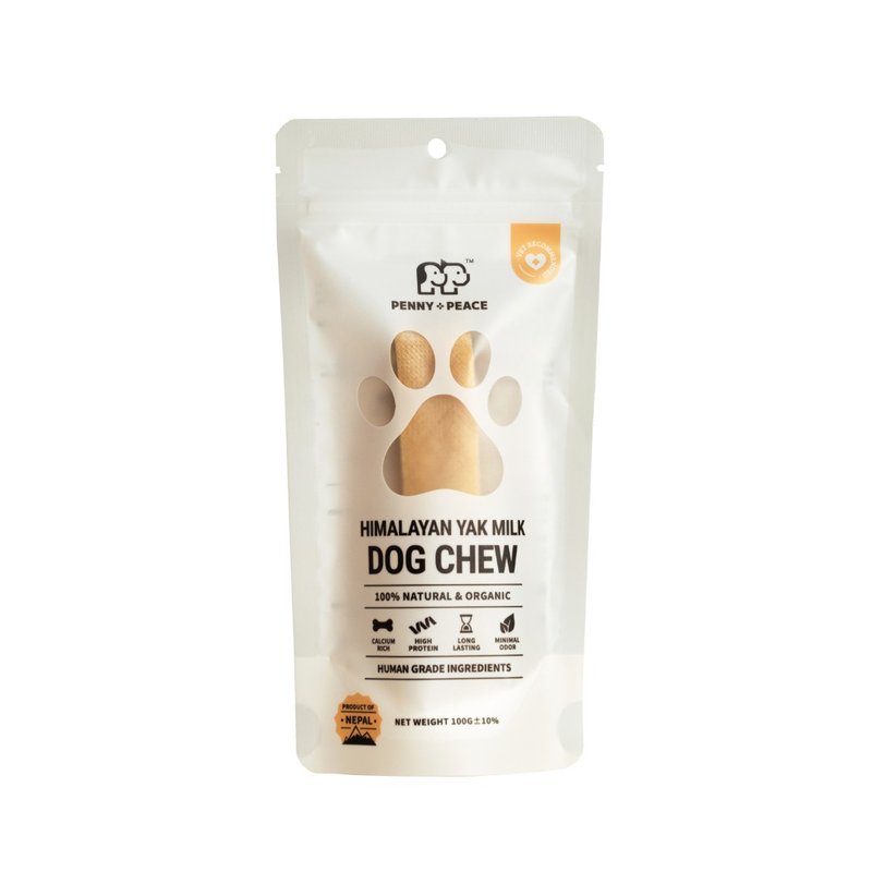即期良品買一送一【P+P】氂牛奶潔牙棒 100G *效期20250630* - 寵物零食/肉乾 - 濃縮/萃取物 金色